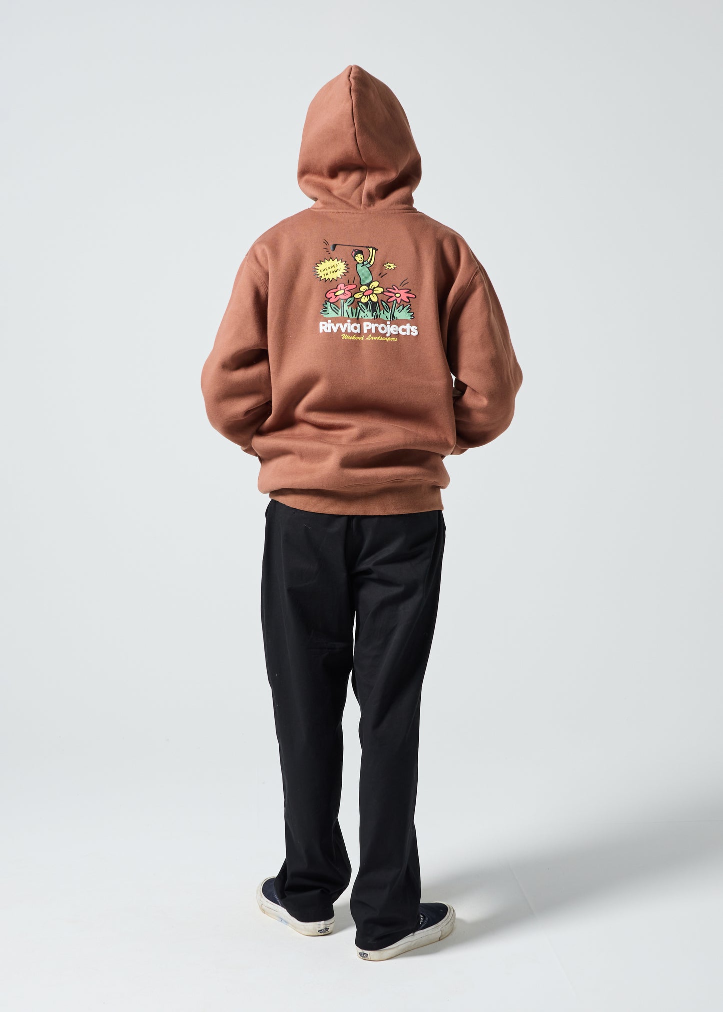 WEEKEND LANDSCAPERS HOOD : BROWN