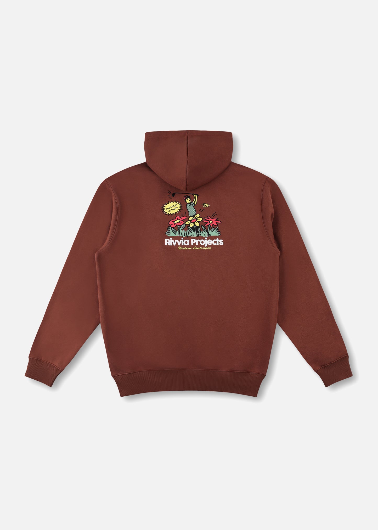 WEEKEND LANDSCAPERS HOOD : BROWN