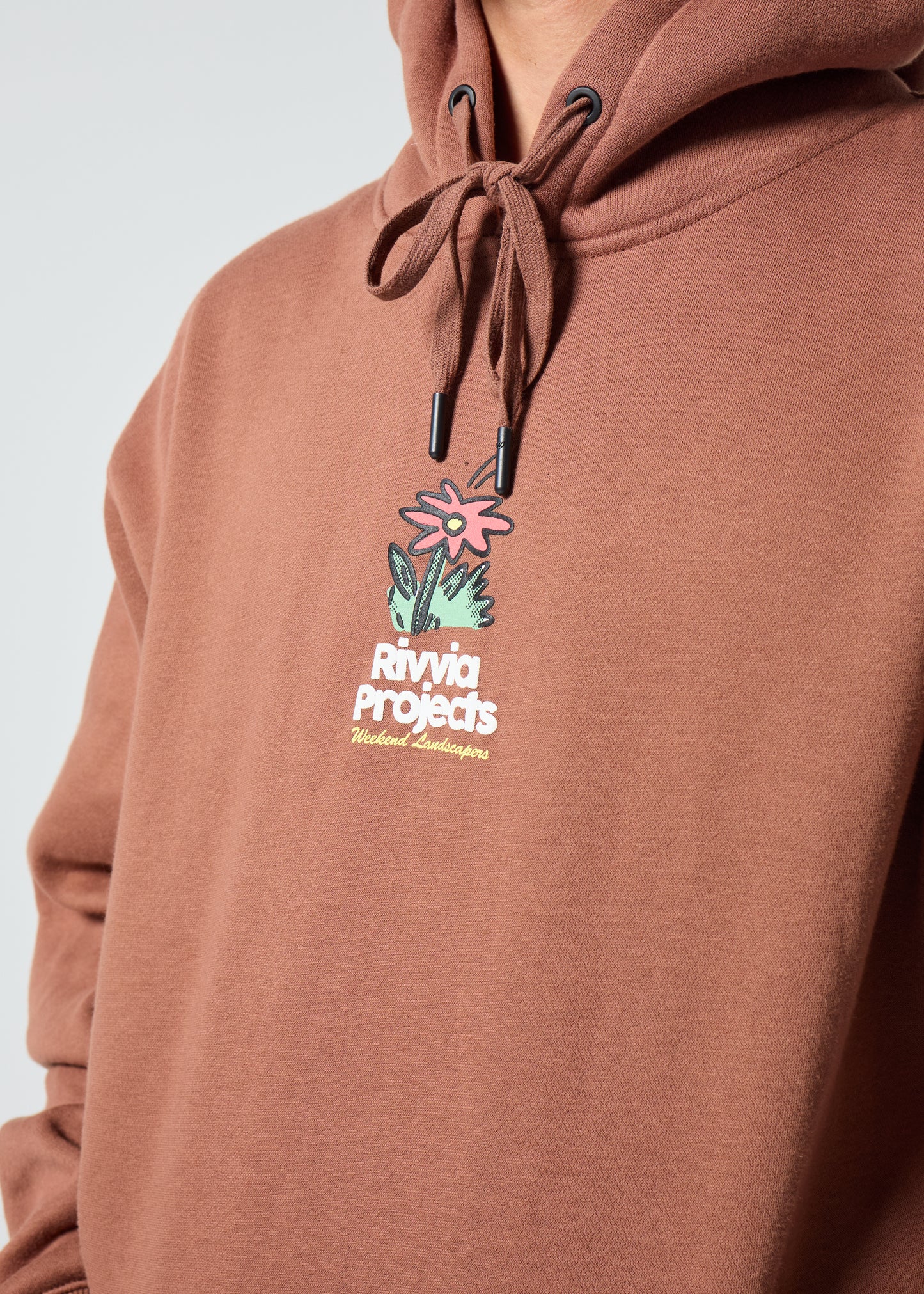 WEEKEND LANDSCAPERS HOOD : BROWN