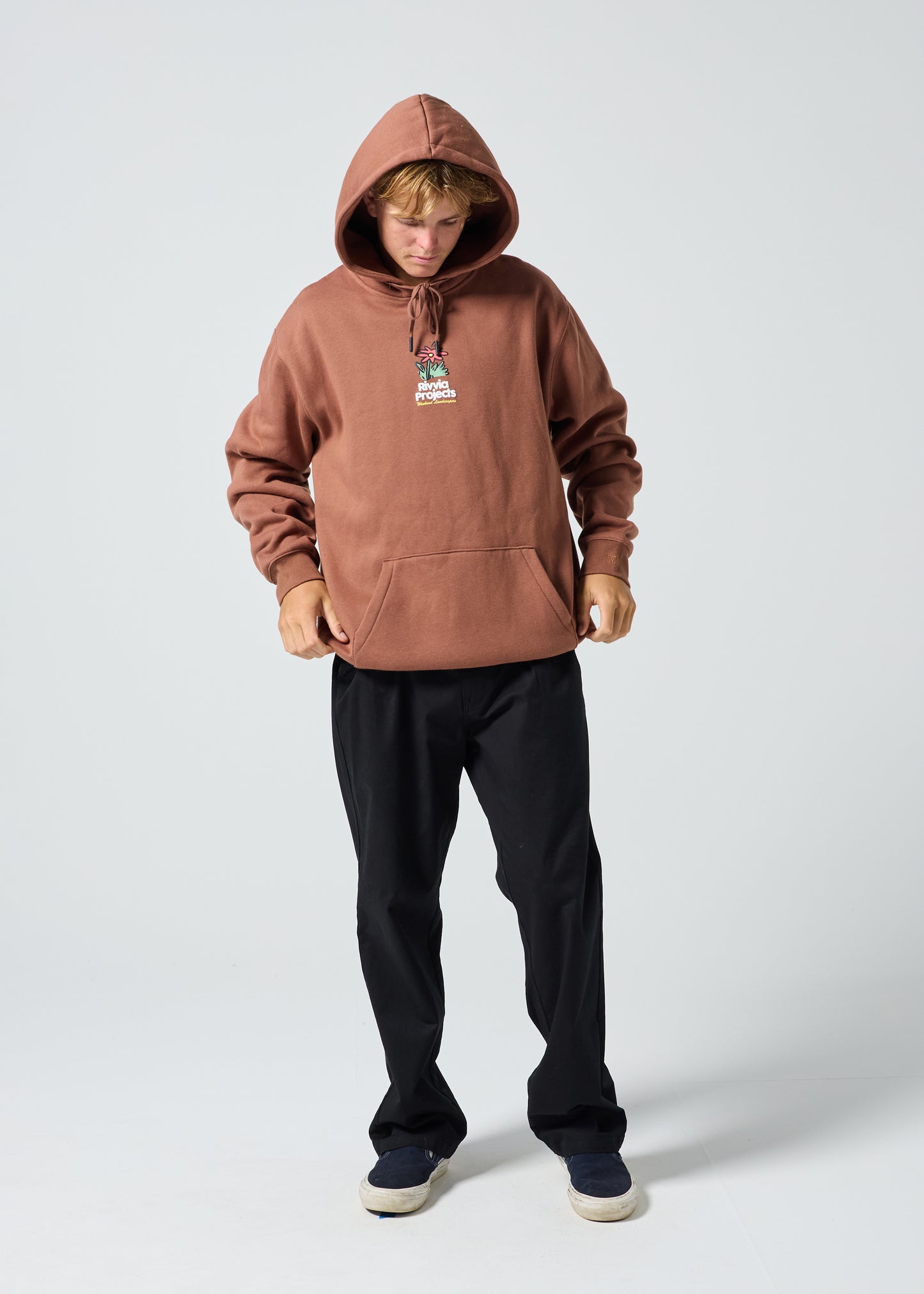 WEEKEND LANDSCAPERS HOOD : BROWN