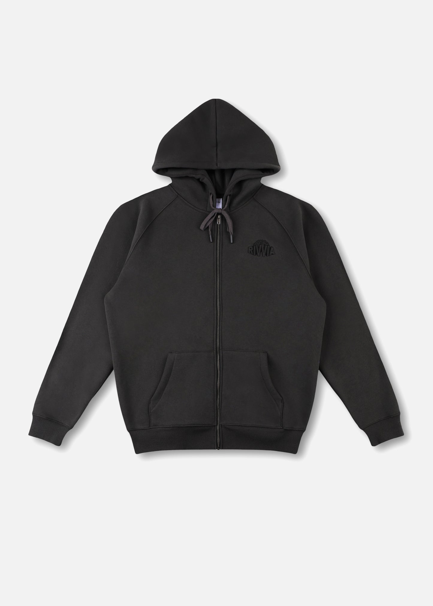 BRAIN TRUST FZ HOOD : PIGMENT BLACK