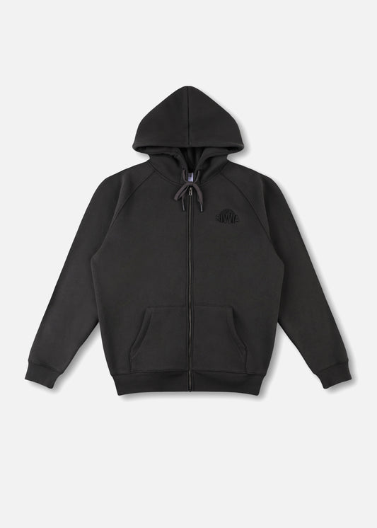 BRAIN TRUST FZ HOOD : PIGMENT BLACK