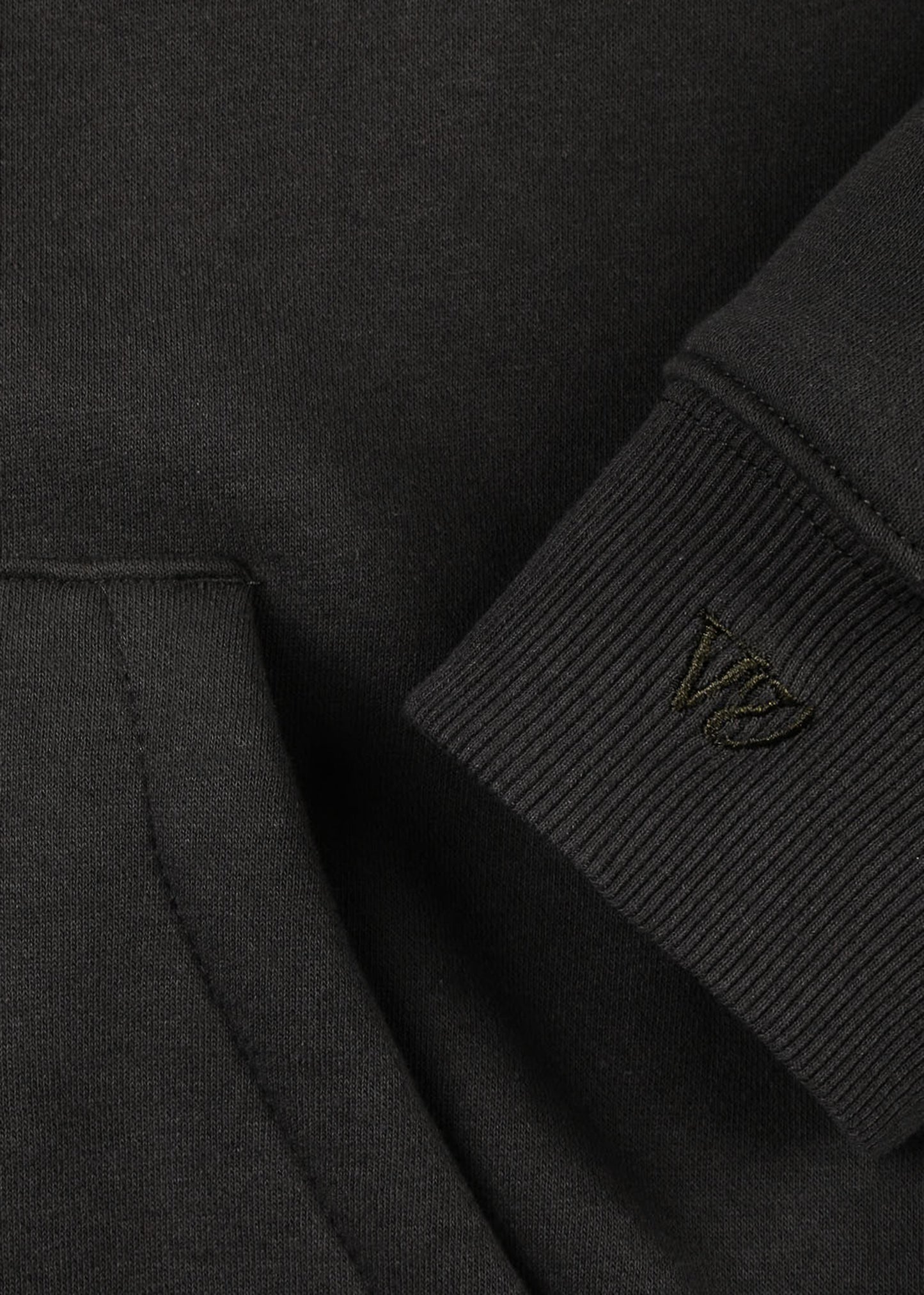 BRAIN TRUST FZ HOOD : PIGMENT BLACK