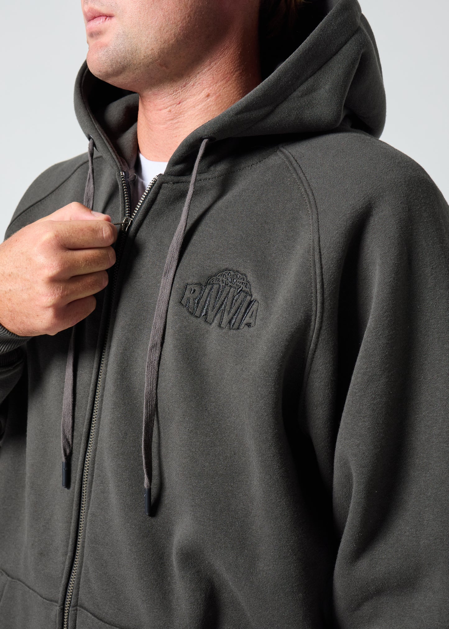 BRAIN TRUST FZ HOOD : PIGMENT BLACK