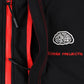 PROJECTS 1/2 ZIP POLAR FLEECE : BLACK/RED