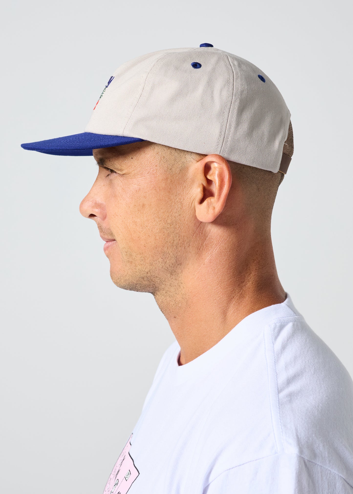 WORLD SERIES CAP : BONE/BLUE