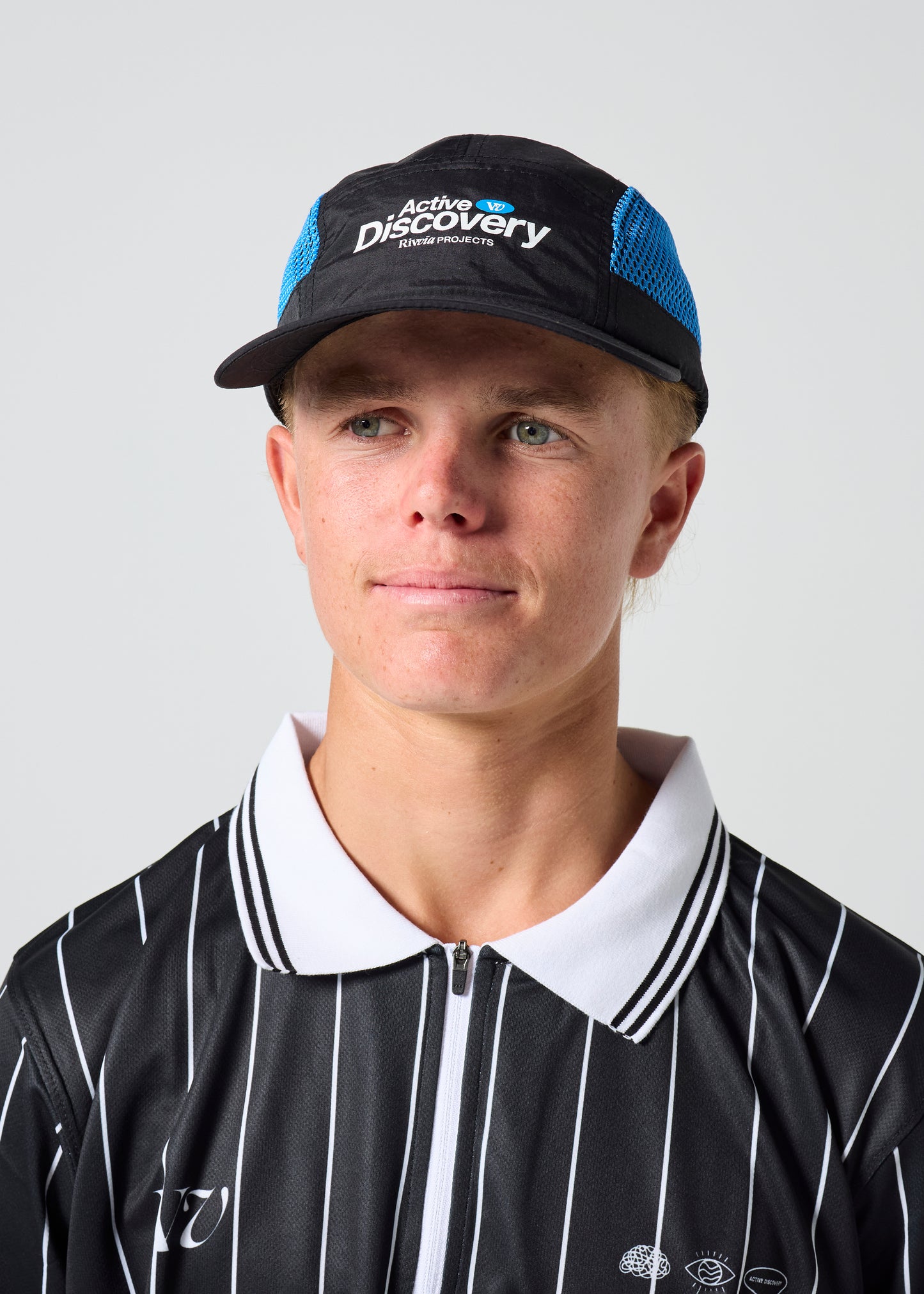 FRAMEWORK RUNNING CAP : BLACK/BLUE