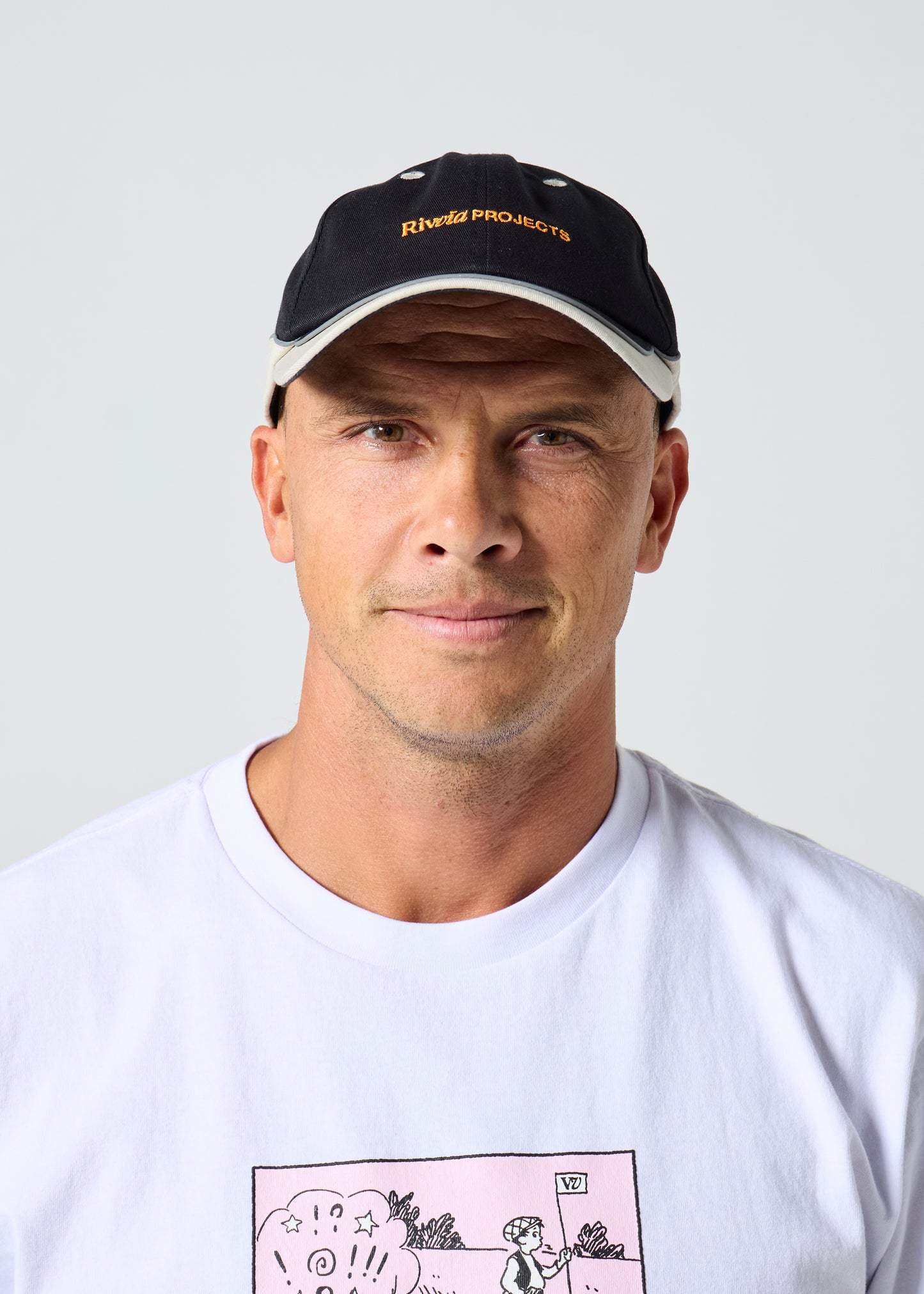 VV PANEL CAP : BLACK/BONE