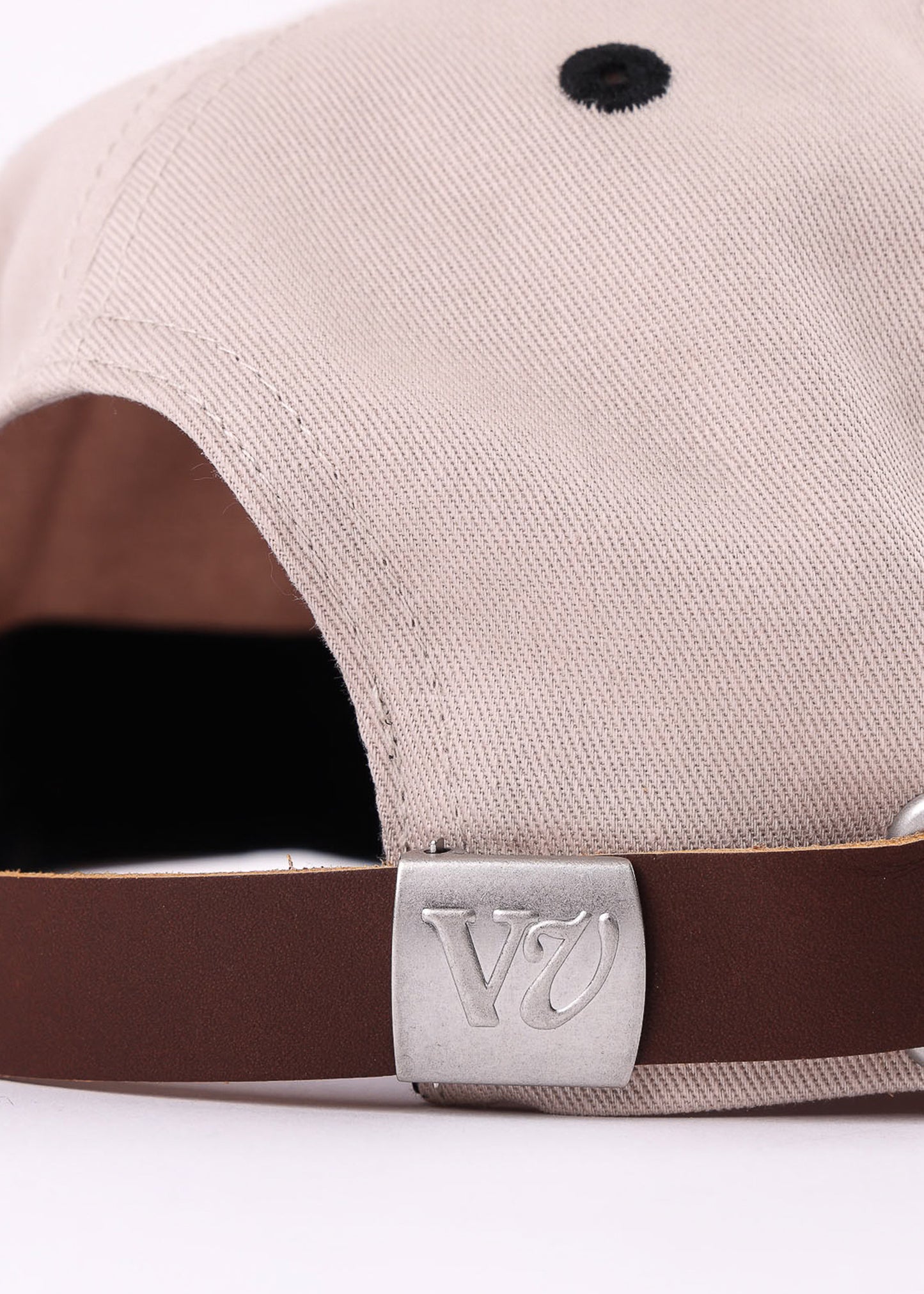 GRID CAP : BONE BLACK