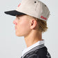 GRID CAP : BONE BLACK