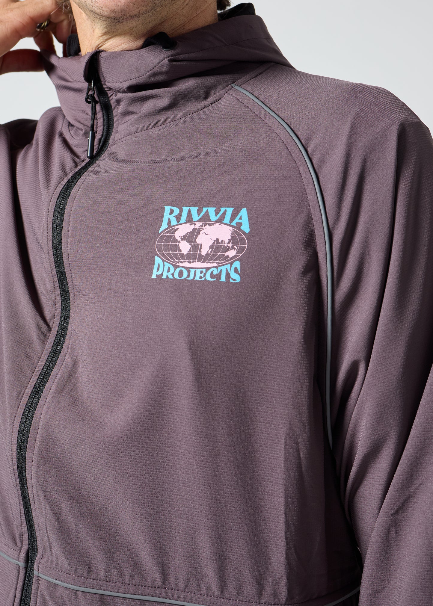 WORLD SERIES SPRAY JACKET : MAUVE