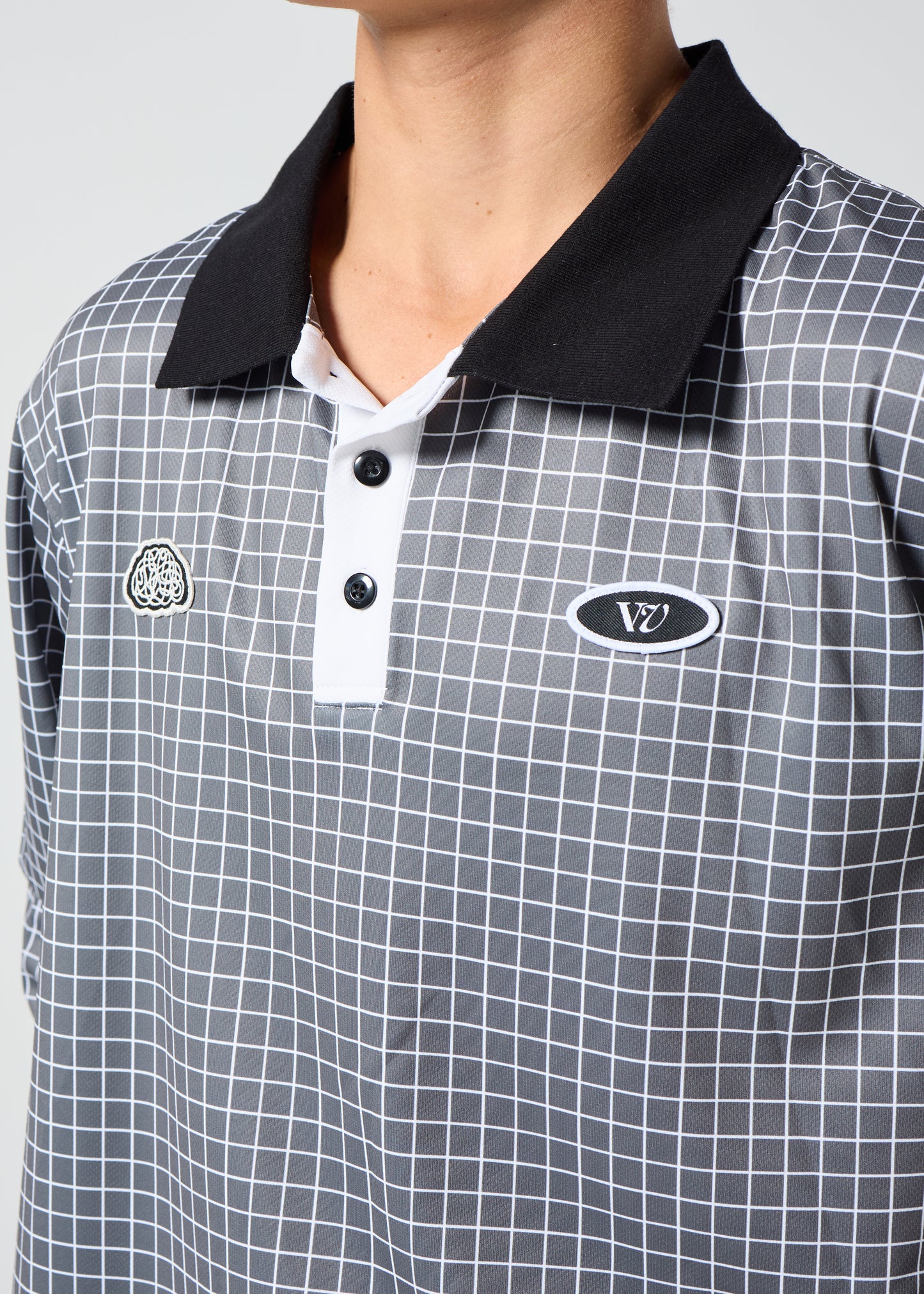 CHOICE LS POLO : BLACK