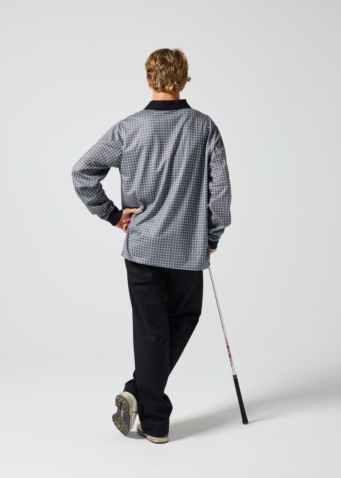 CHOICE LS POLO : BLACK