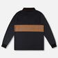TEAM VV TRACK LS POLO : BROWN/BLACK