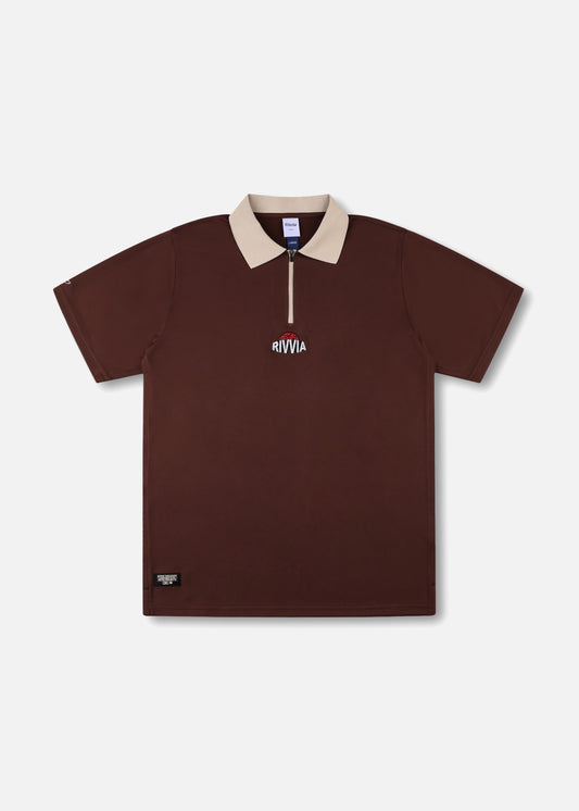 BRAIN TRUST POLO : BROWN