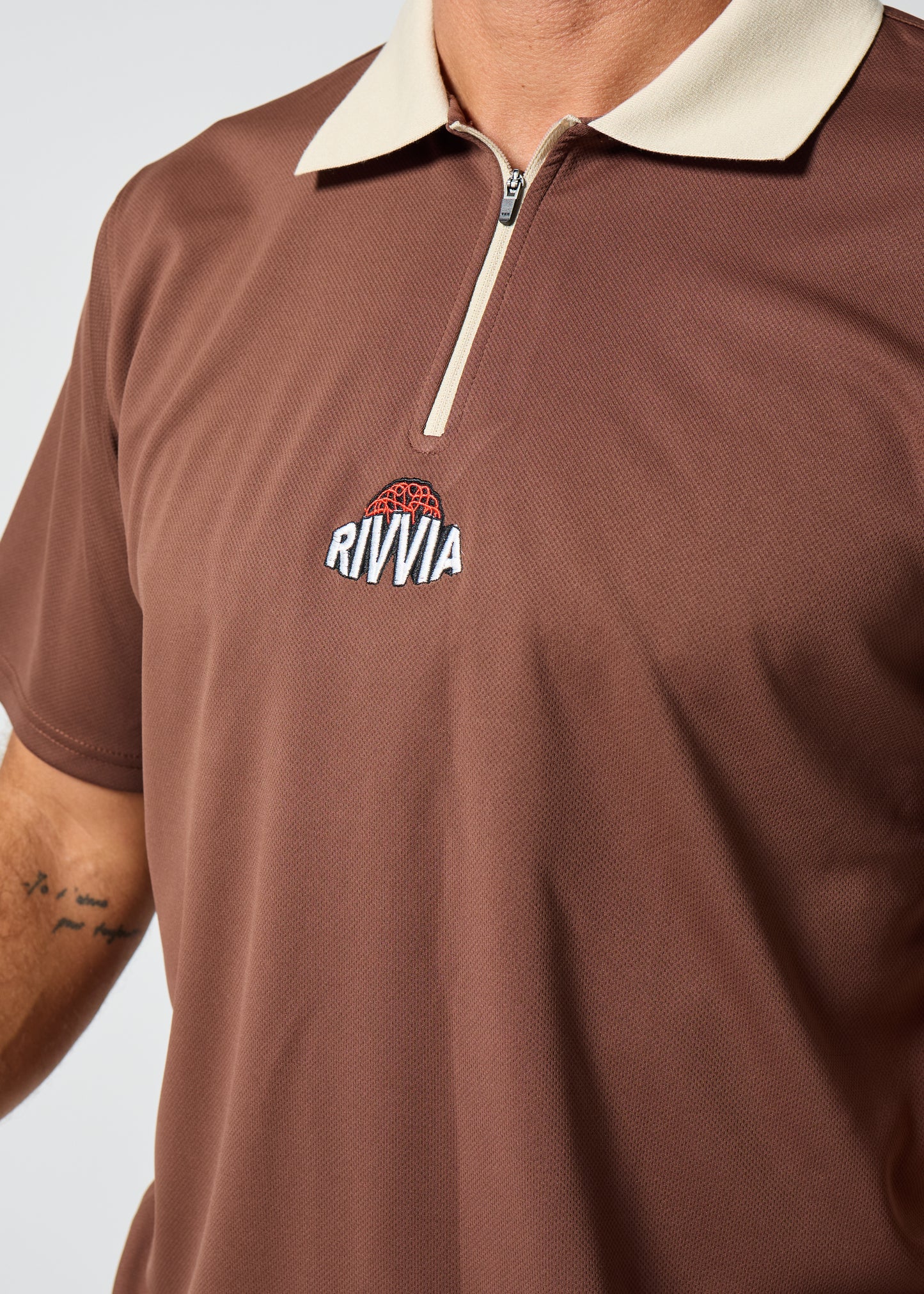 BRAIN TRUST POLO : BROWN