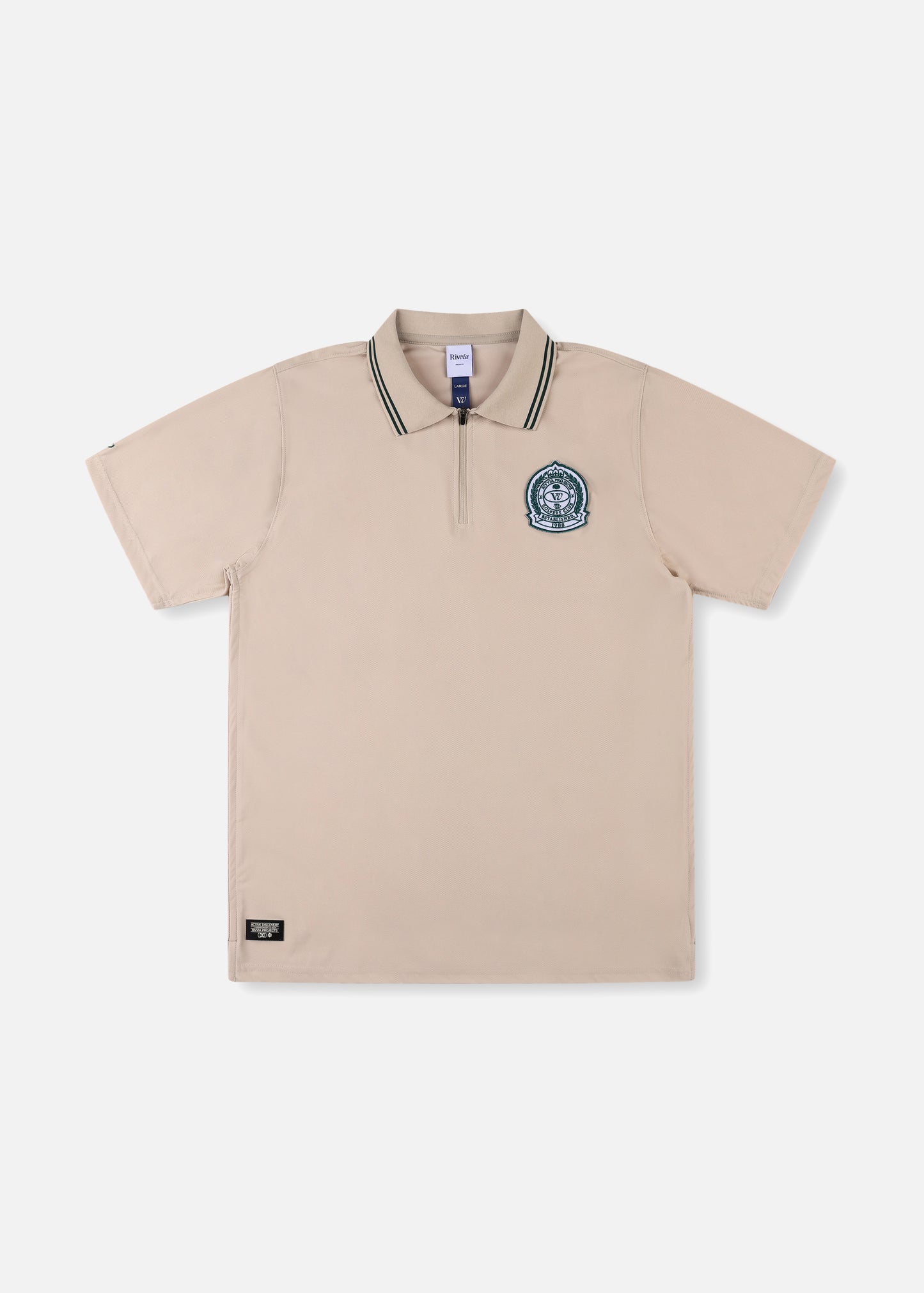 VV CREST POLO : BONE