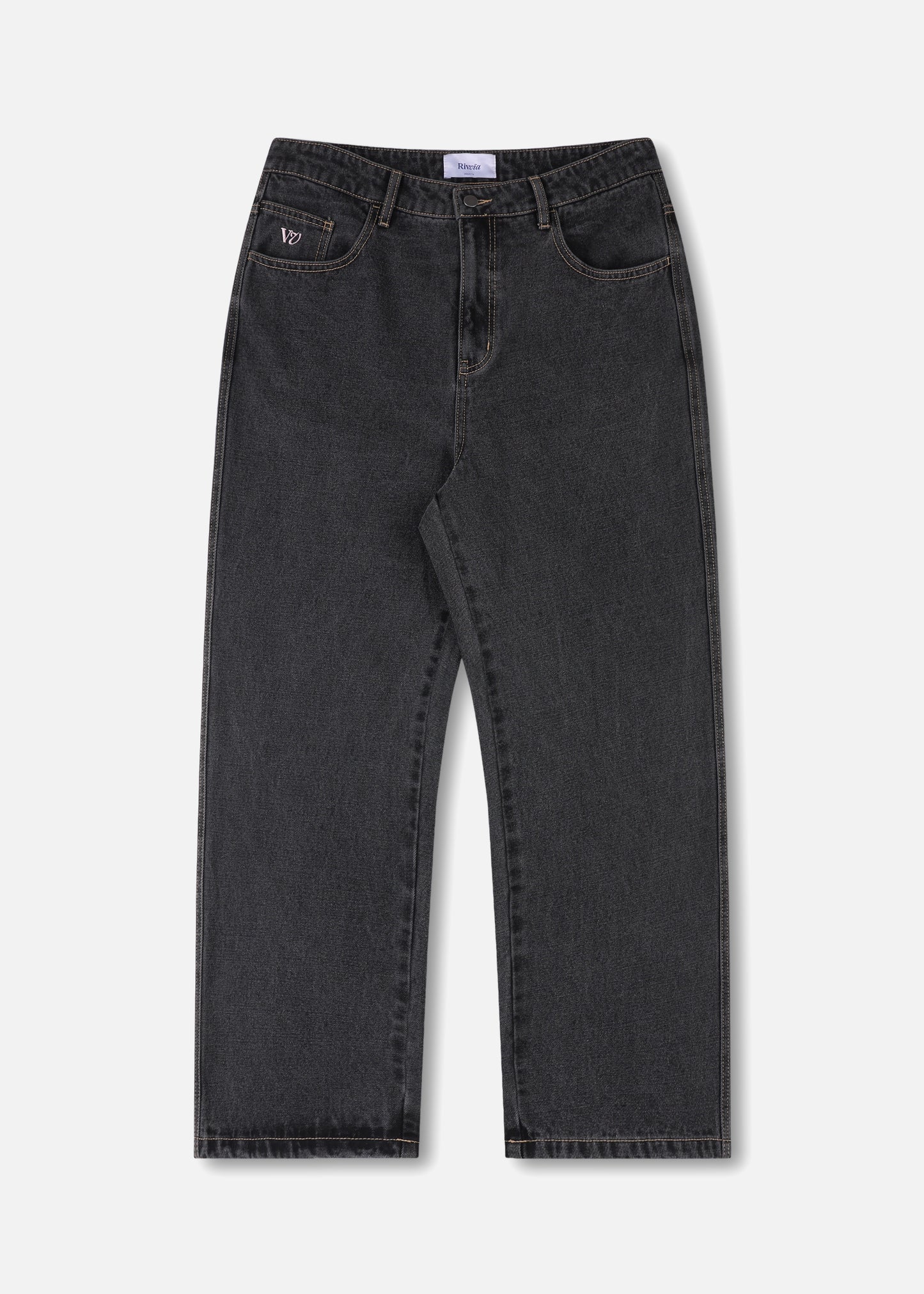 WORLD SERIES DENIM PANT : BLACK