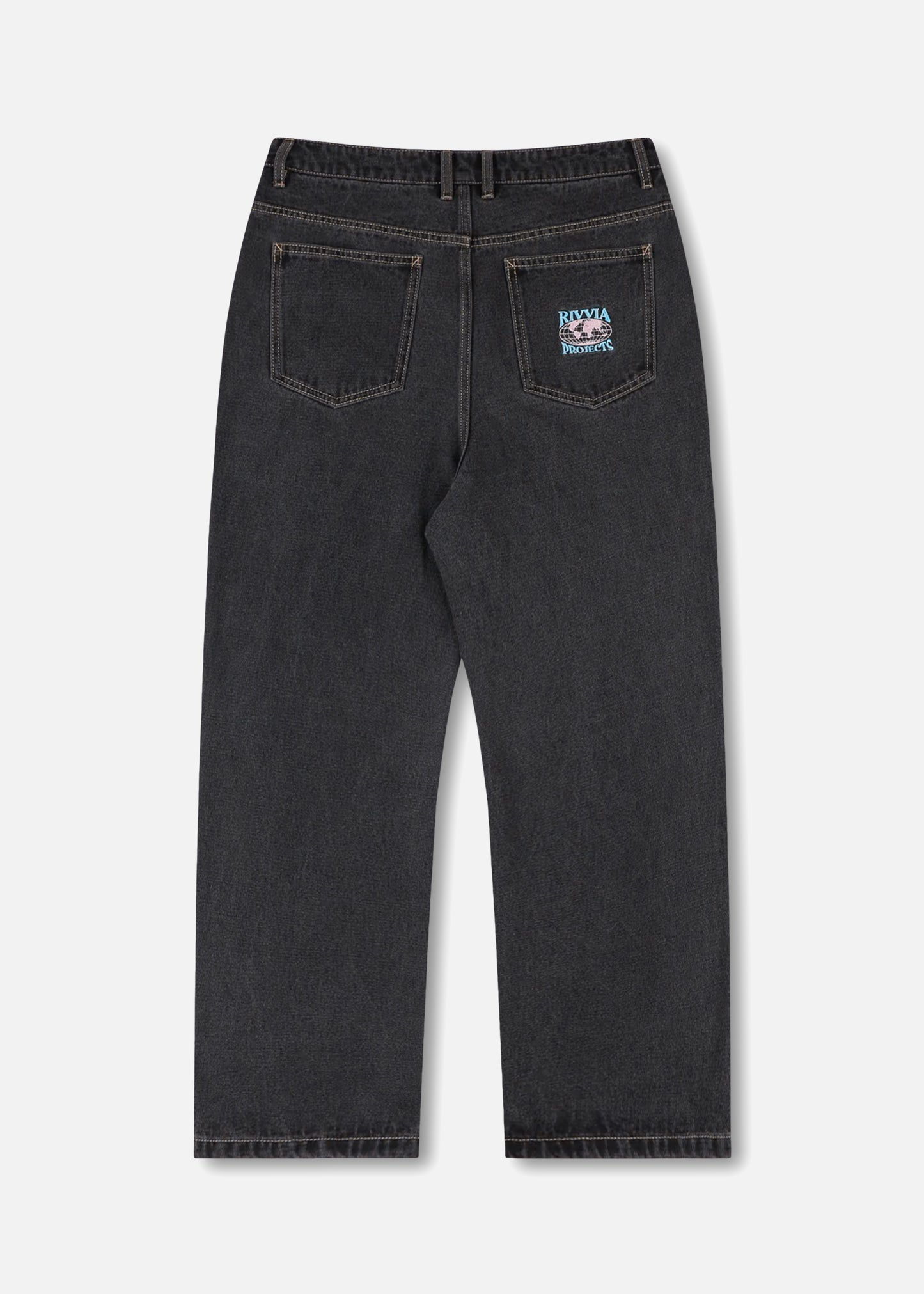 WORLD SERIES DENIM PANT : BLACK