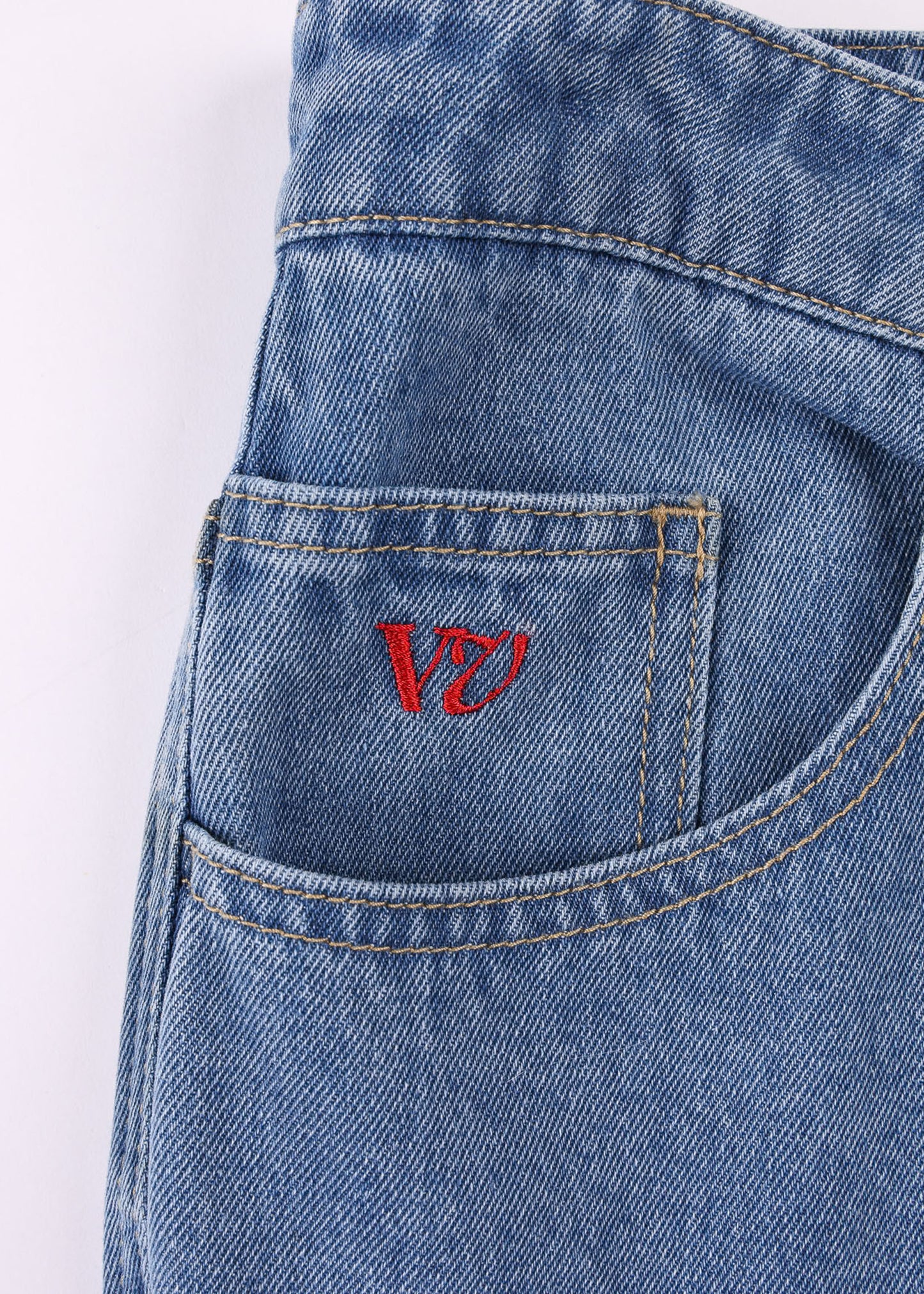 WORLD SERIES DENIM PANT : BLUE