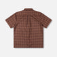 PROJECTS CHECK SHIRT : BROWN BLACK