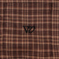 PROJECTS CHECK SHIRT : BROWN BLACK