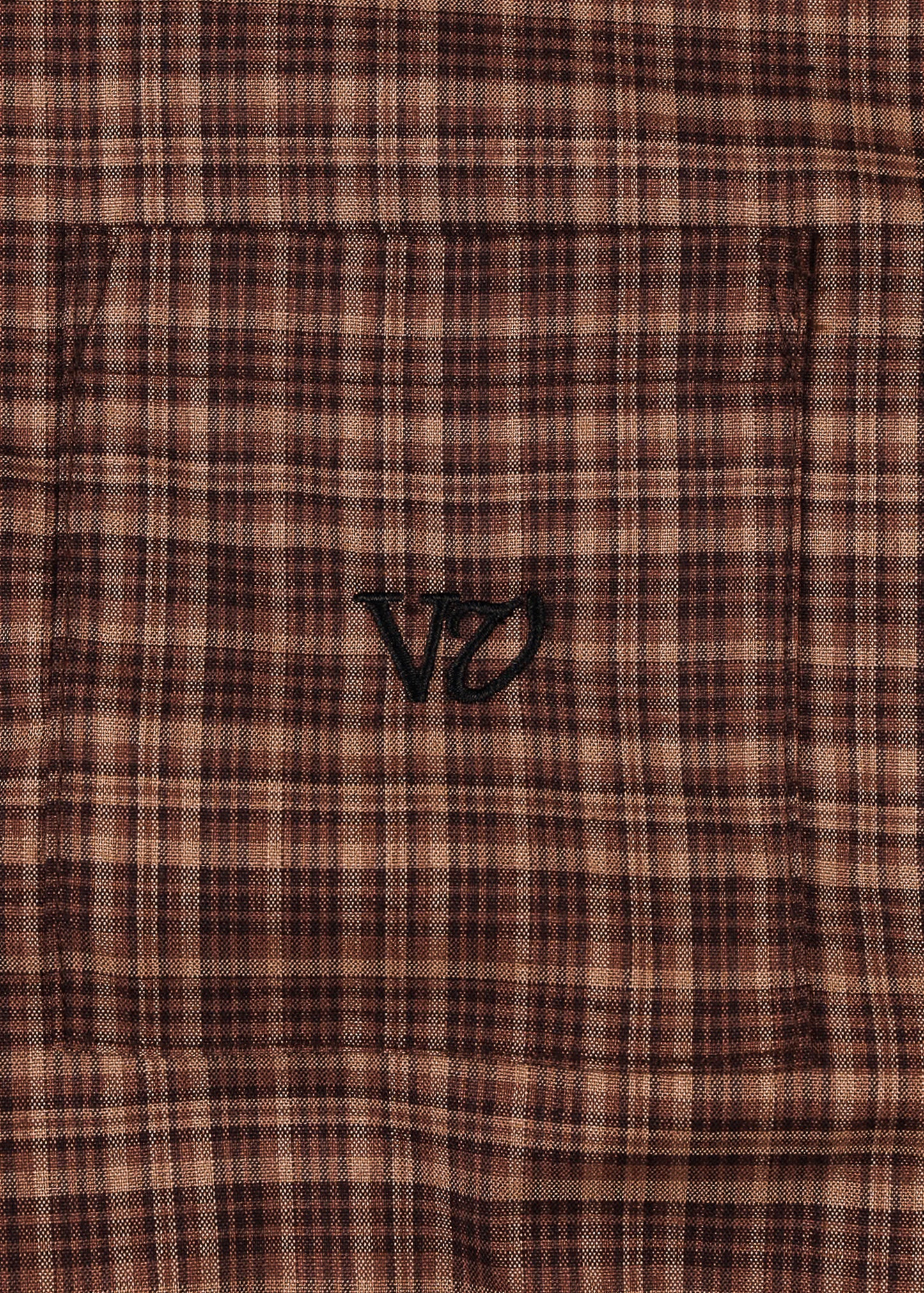 PROJECTS CHECK SHIRT : BROWN BLACK