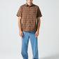 PROJECTS CHECK SHIRT : BROWN BLACK