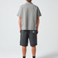 VV STATION SHIRT : WHITE GREY