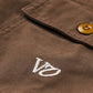OFF TRACK LS SHIRT : BROWN