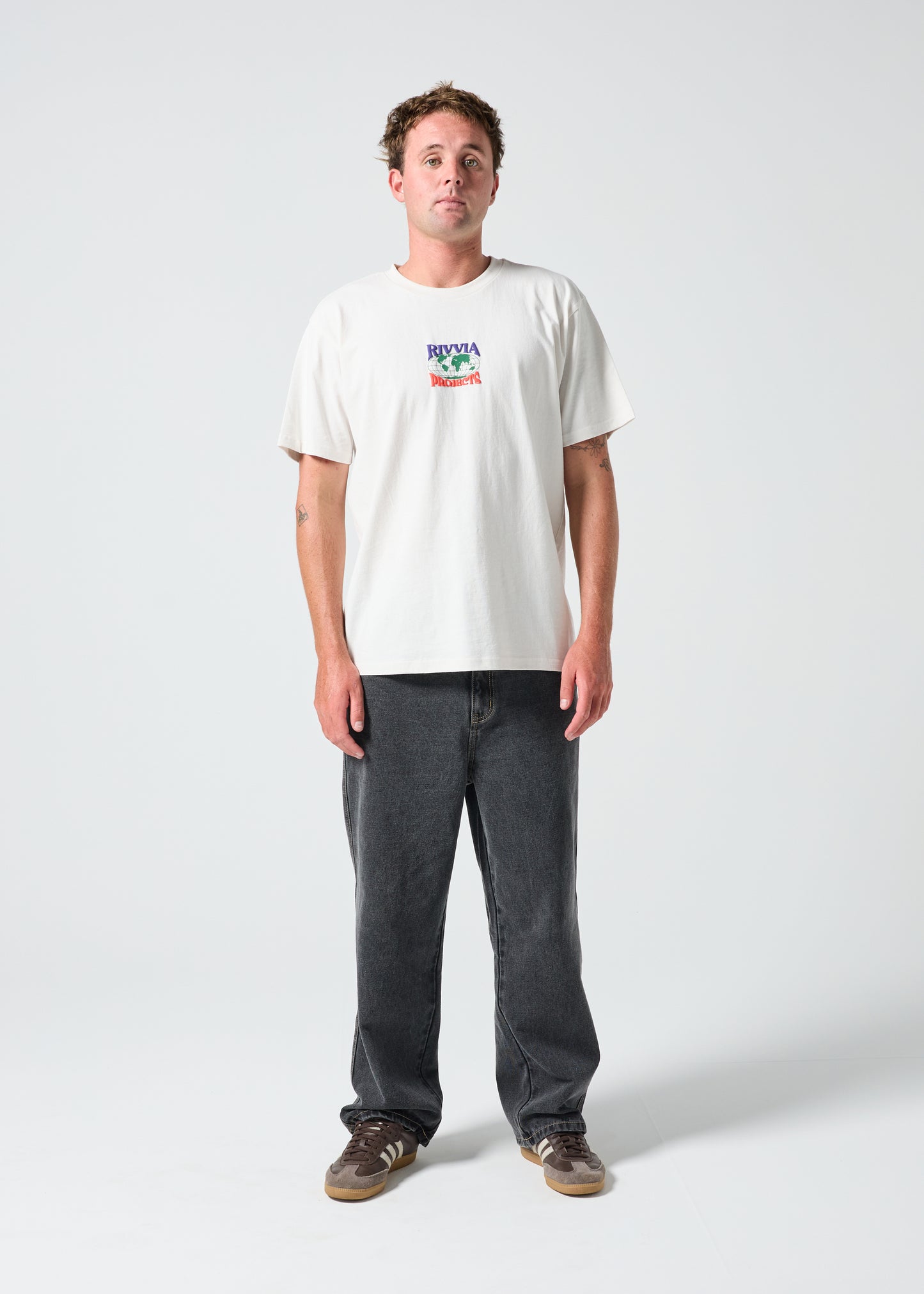 WORLD SERIES T-SHIRT : BONE