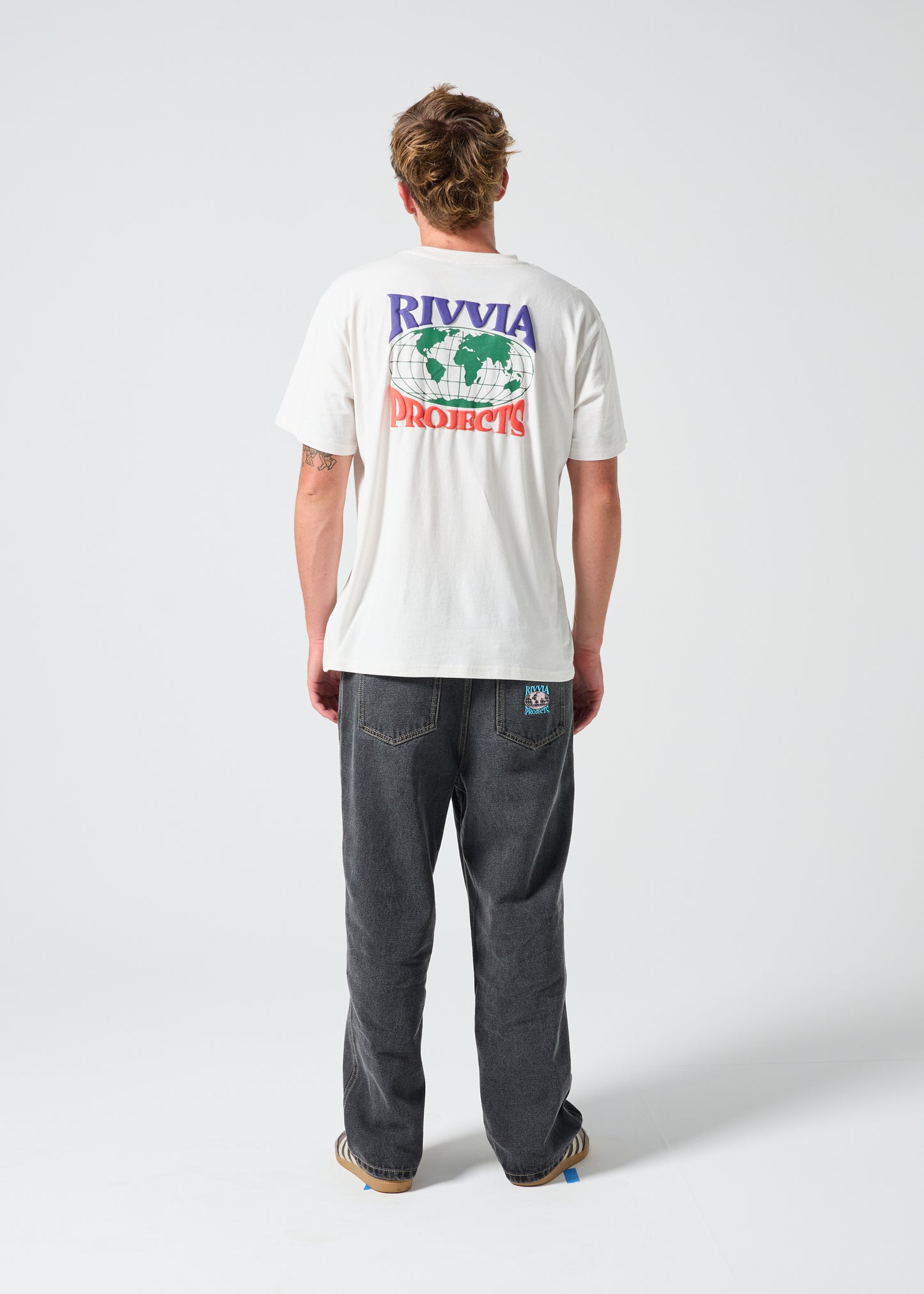 WORLD SERIES T-SHIRT : BONE