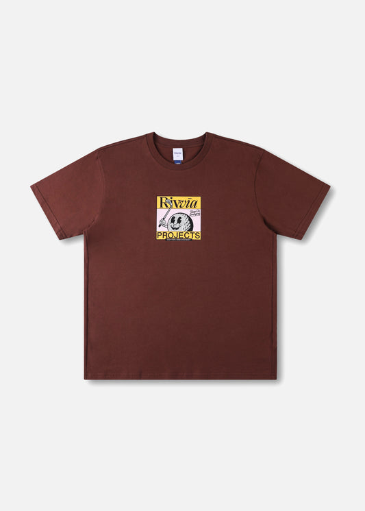 YOUR BUDDY T-SHIRT : BROWN