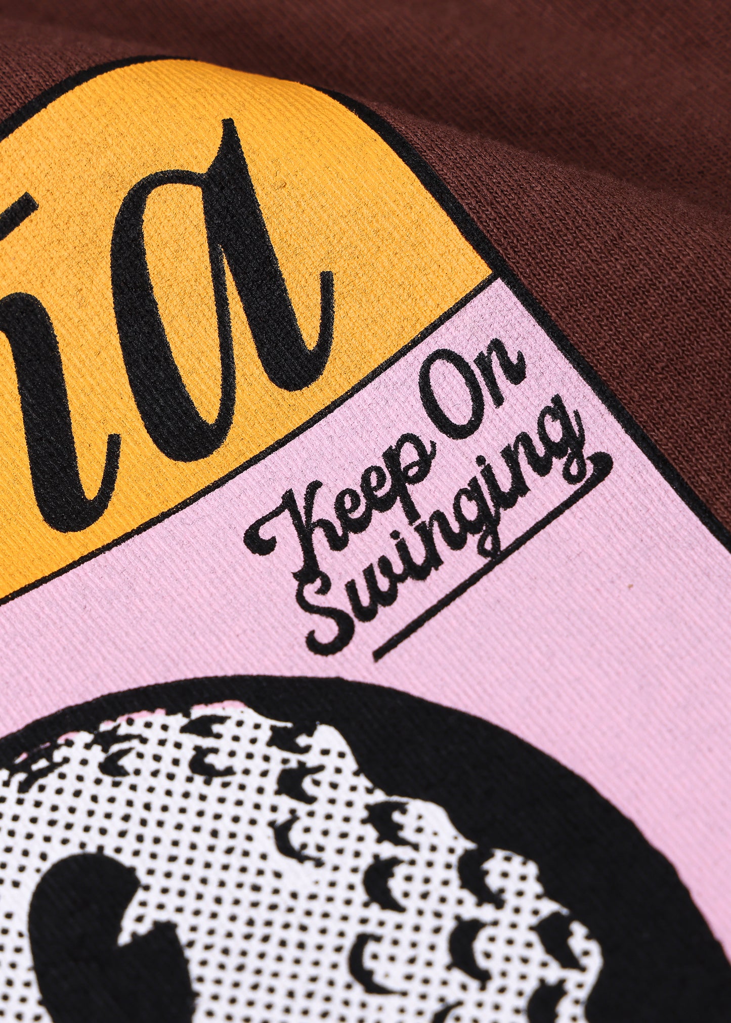 YOUR BUDDY T-SHIRT : BROWN