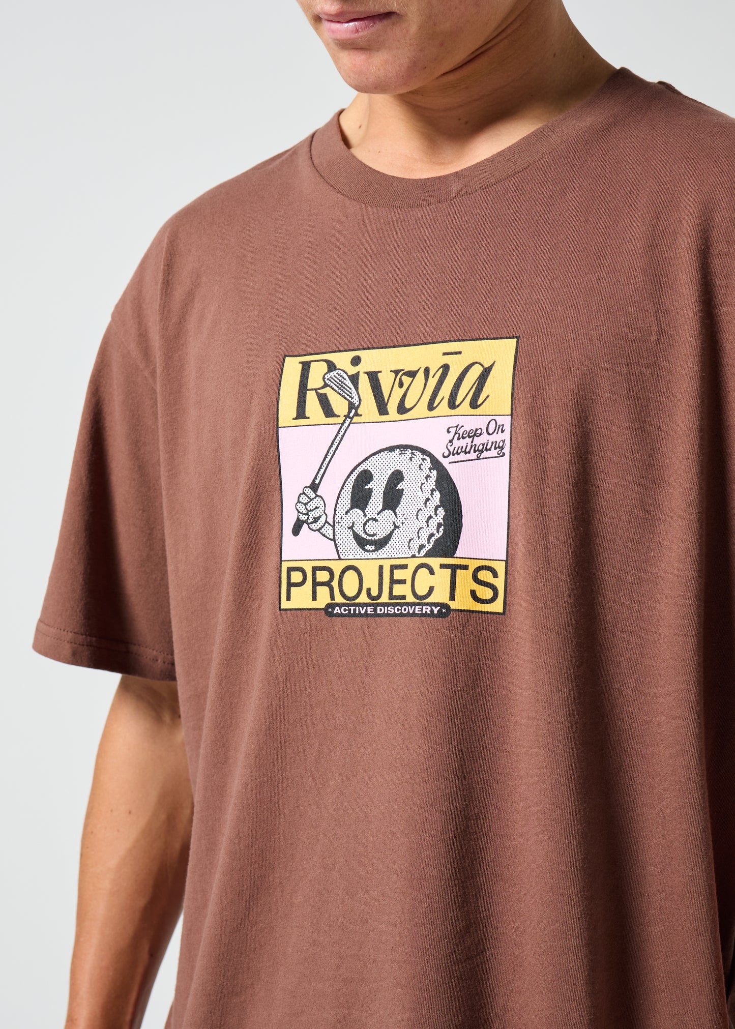 YOUR BUDDY T-SHIRT : BROWN