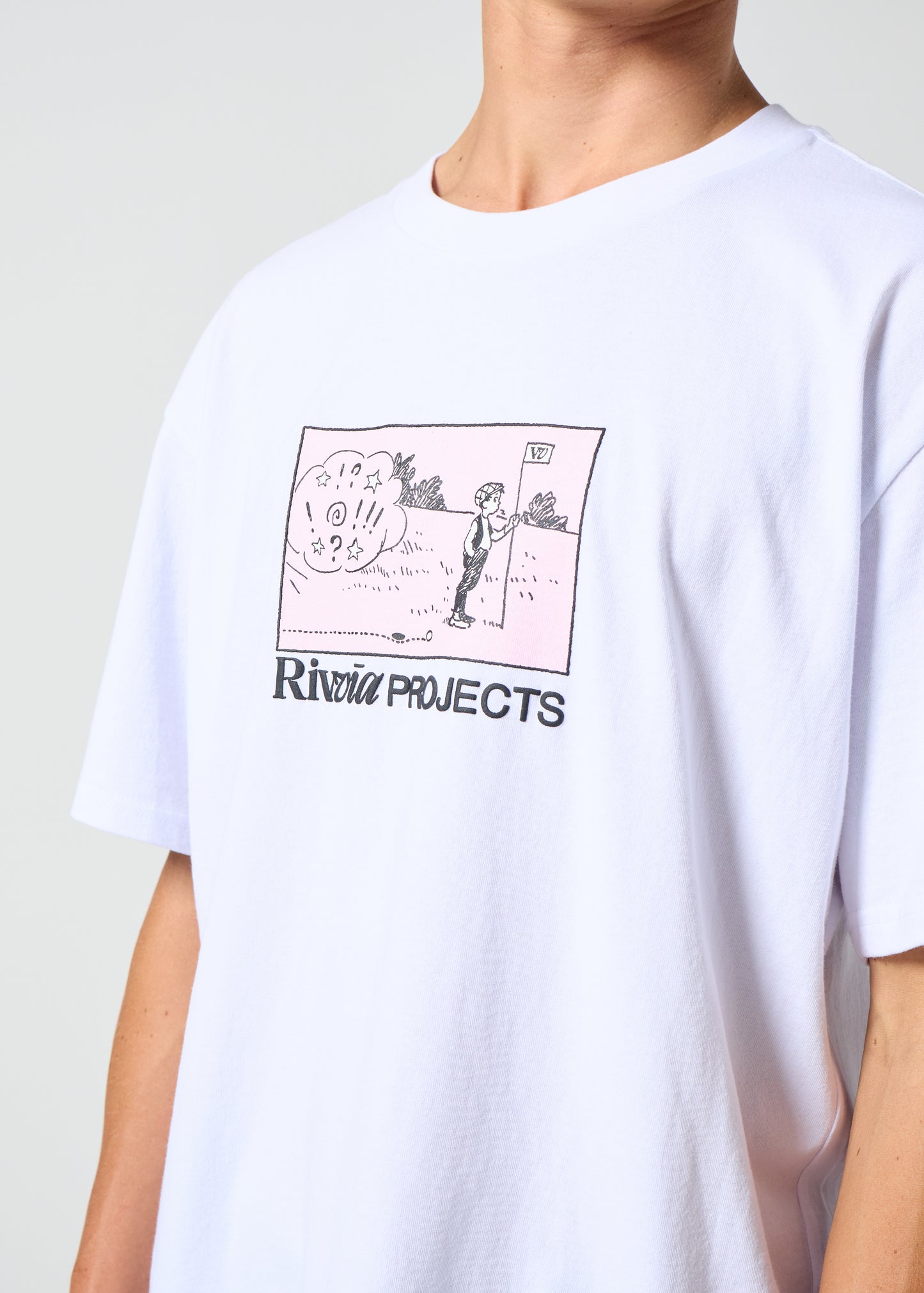 MELTDOWN T-SHIRT : WHITE