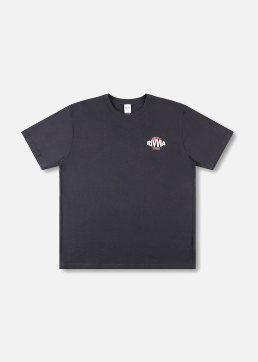 BRAIN TRUST RELAXED-FIT  T-SHIRT : PIGMENT BLACK
