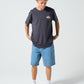 BRAIN TRUST RELAXED-FIT  T-SHIRT : PIGMENT BLACK