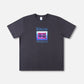 CASETTE T-SHIRT : PIGMENT BLACK