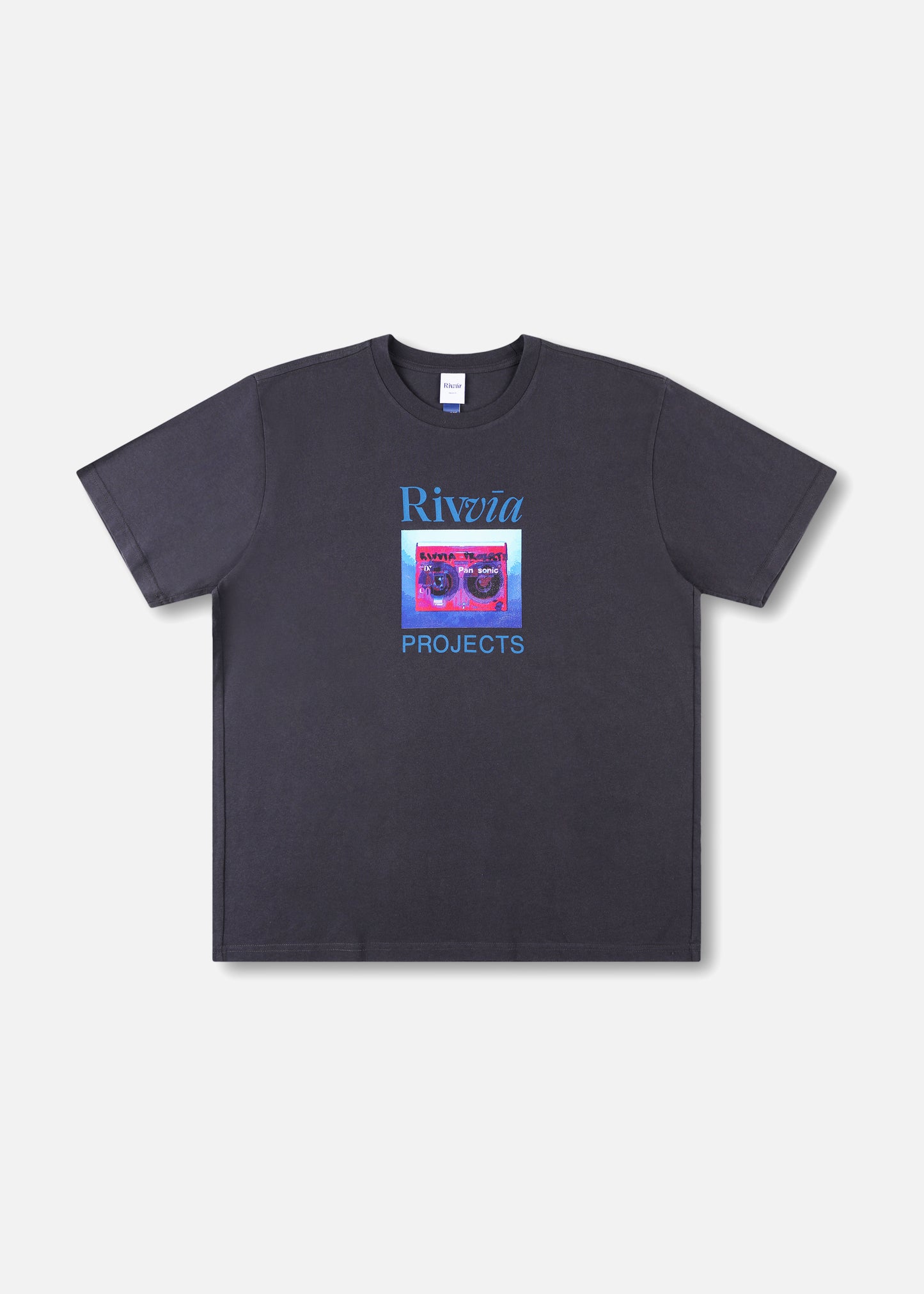 CASETTE T-SHIRT : PIGMENT BLACK