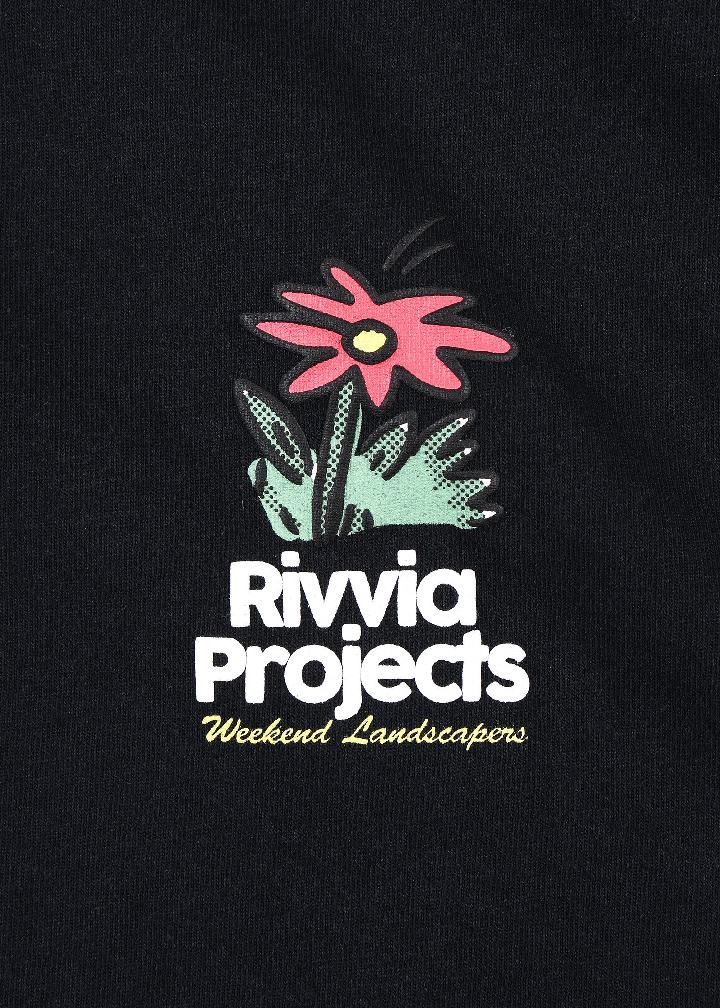 WEEKEND LANDSCAPERS T-SHIRT : BLACK