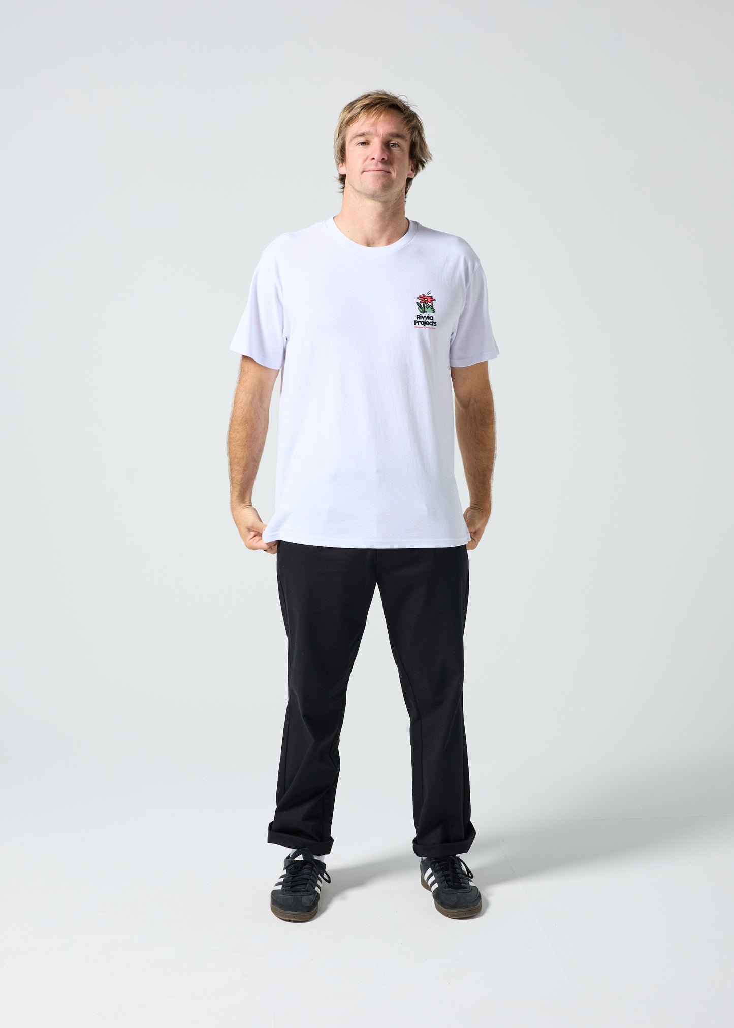 WEEKEND LANDSCAPERS T-SHIRT : WHITE