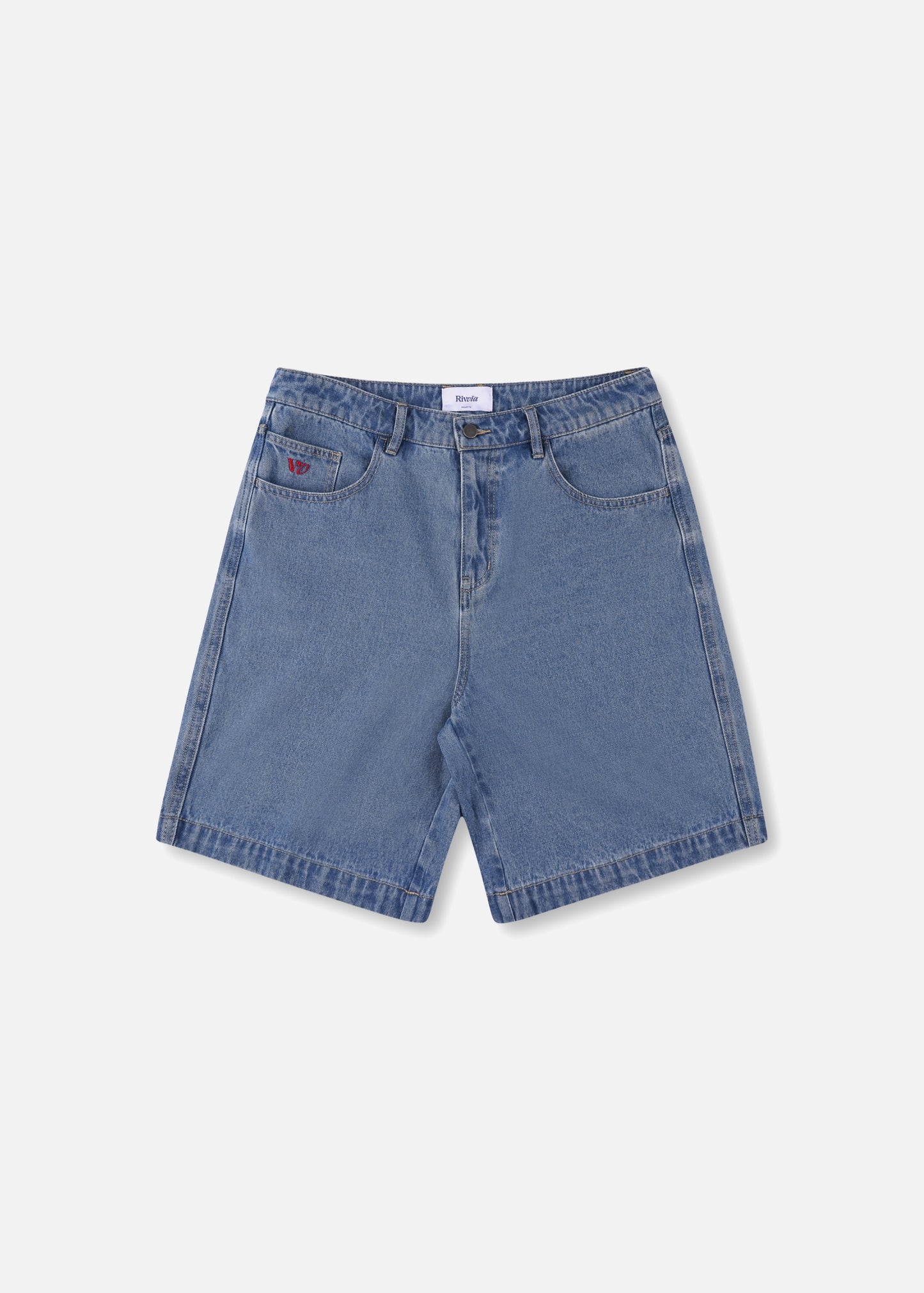 WORLD SERIES DENIM SHORT : BLUE