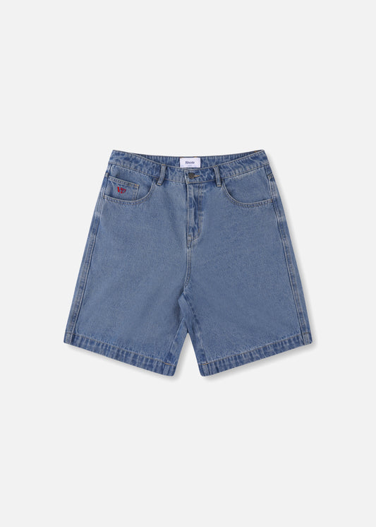 WORLD SERIES DENIM SHORT : BLUE