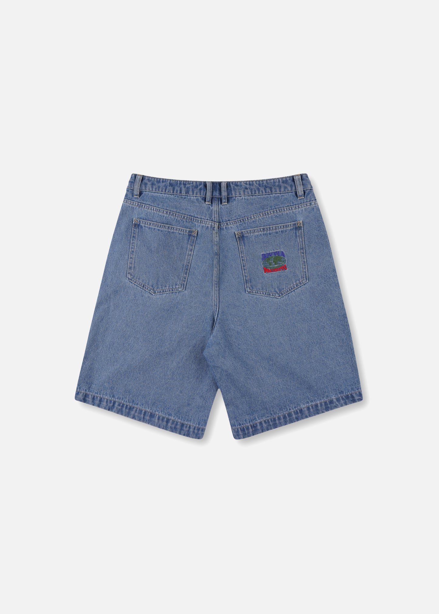 WORLD SERIES DENIM SHORT : BLUE
