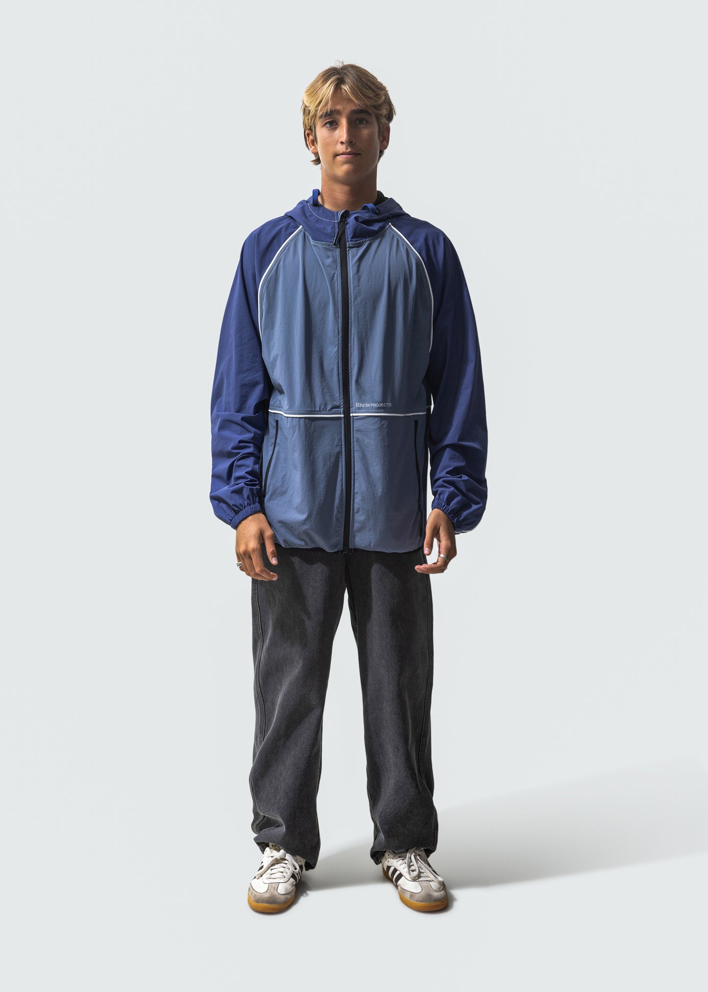 PASSAGE SPRAY JACKET : DARK BLUE