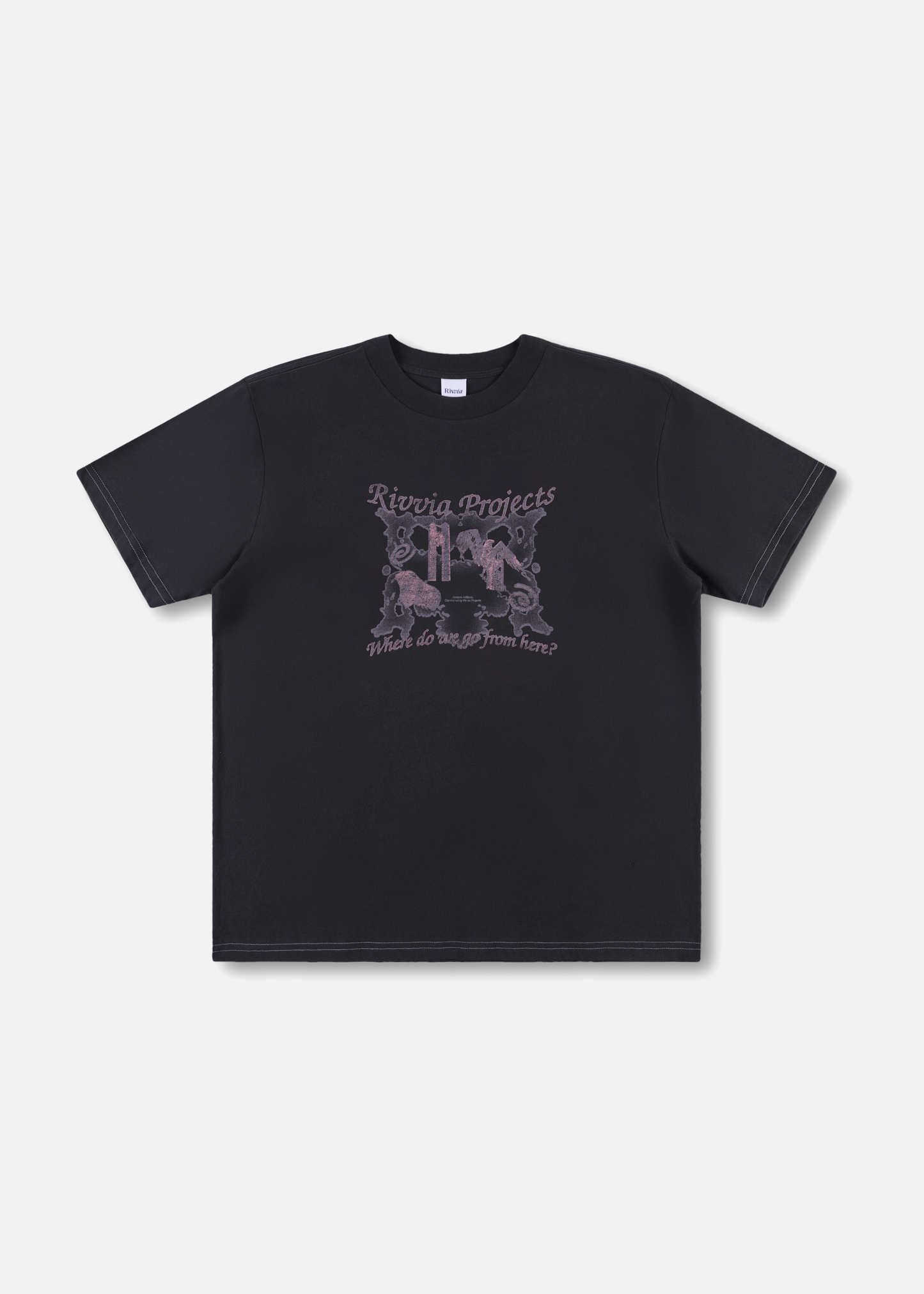 BOARDER T-SHIRT : PIGMENT BLACK