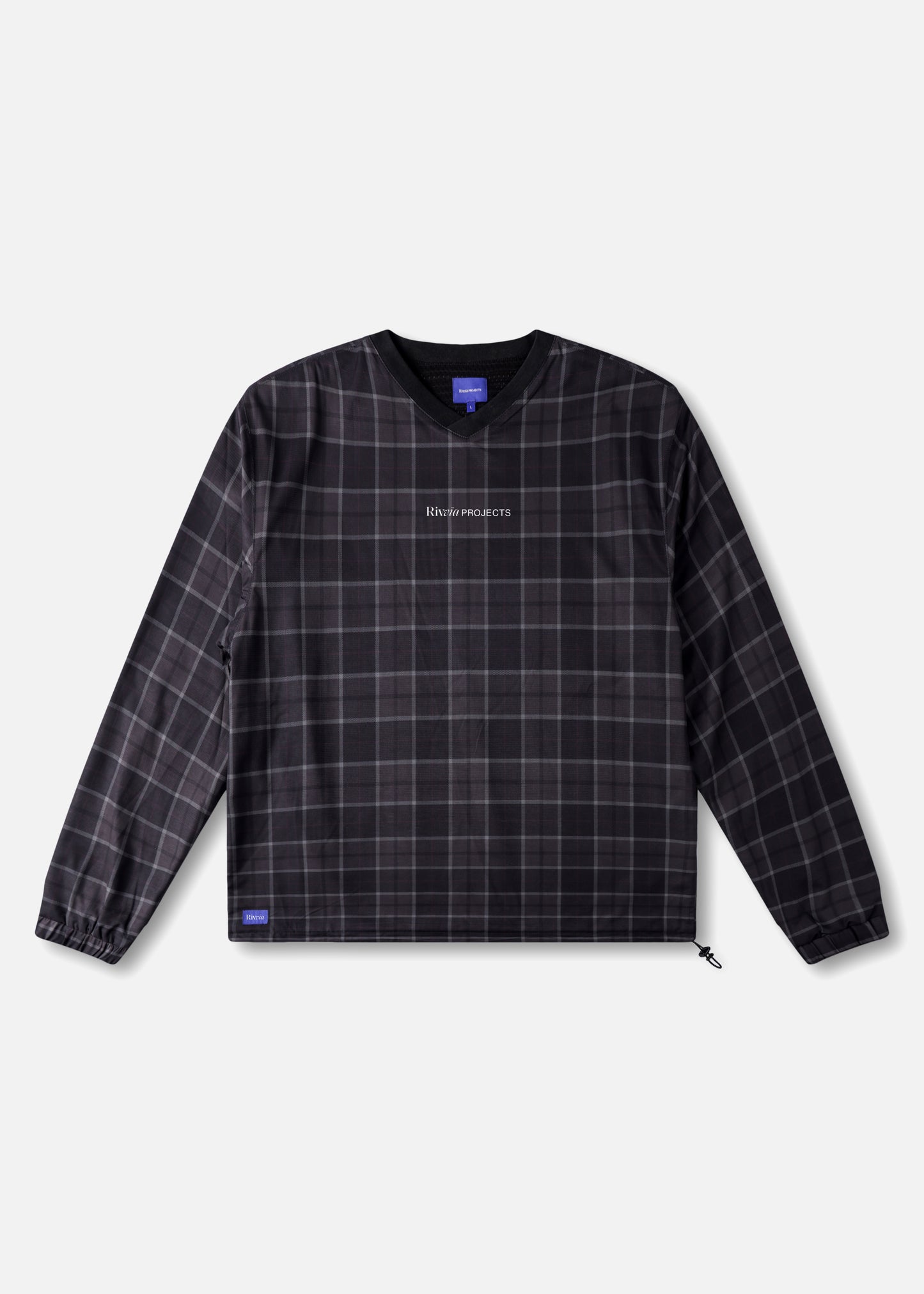 VV SPRAY CREW : BROWN BLACK PLAID