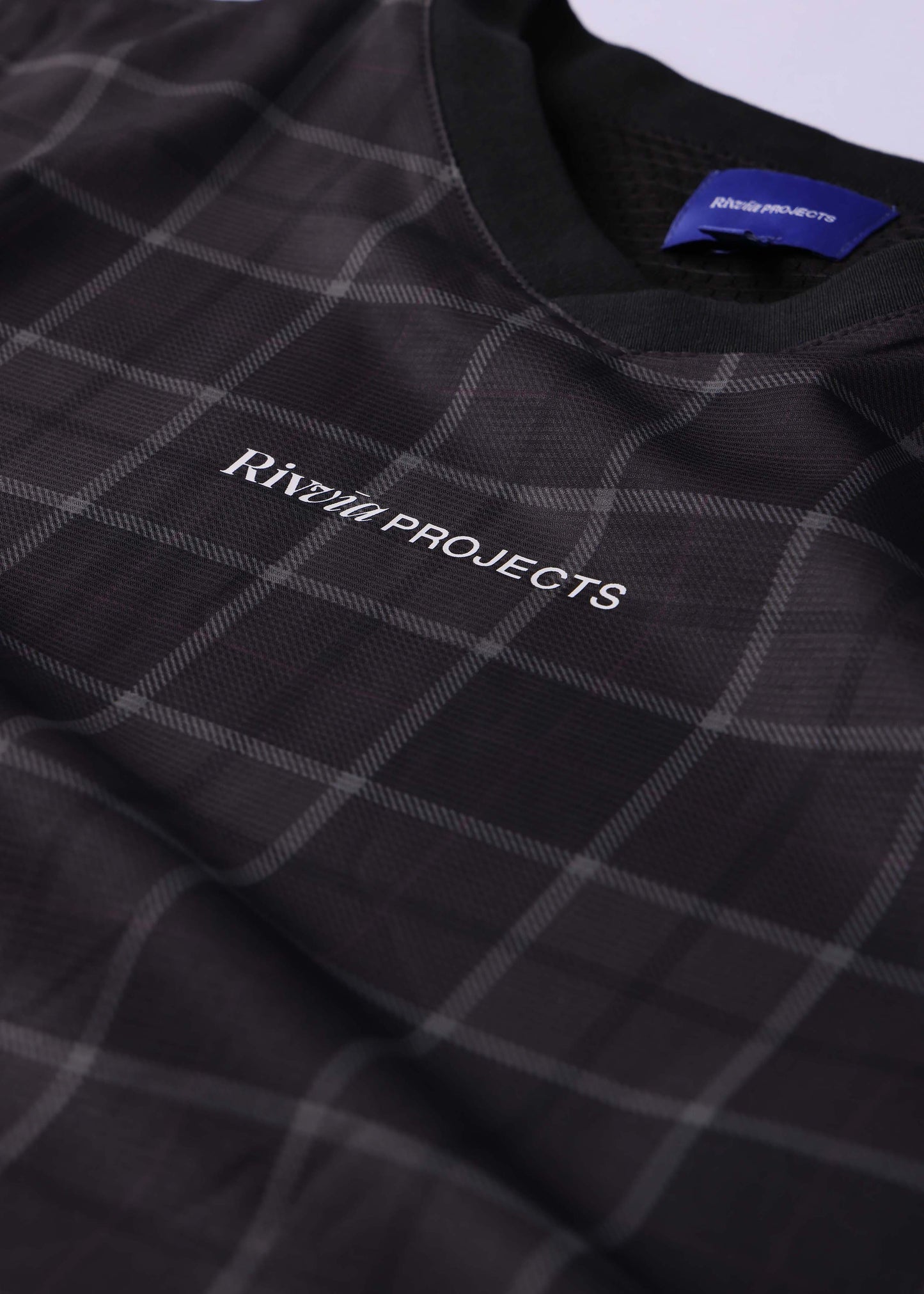 VV SPRAY CREW : BROWN BLACK PLAID