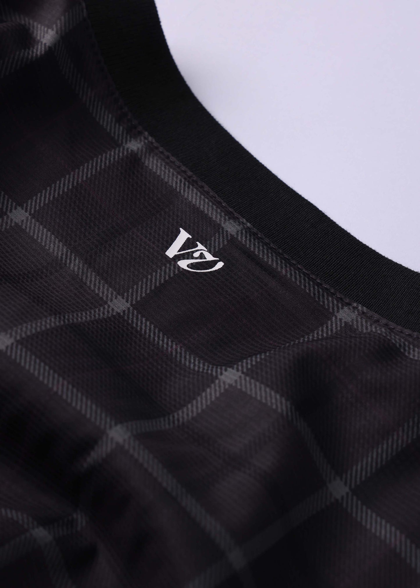 VV SPRAY CREW : BROWN BLACK PLAID